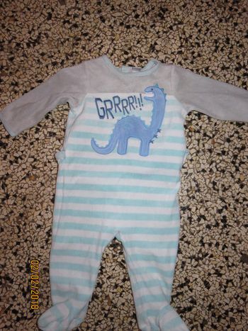 pyjama tex taille 9 mois