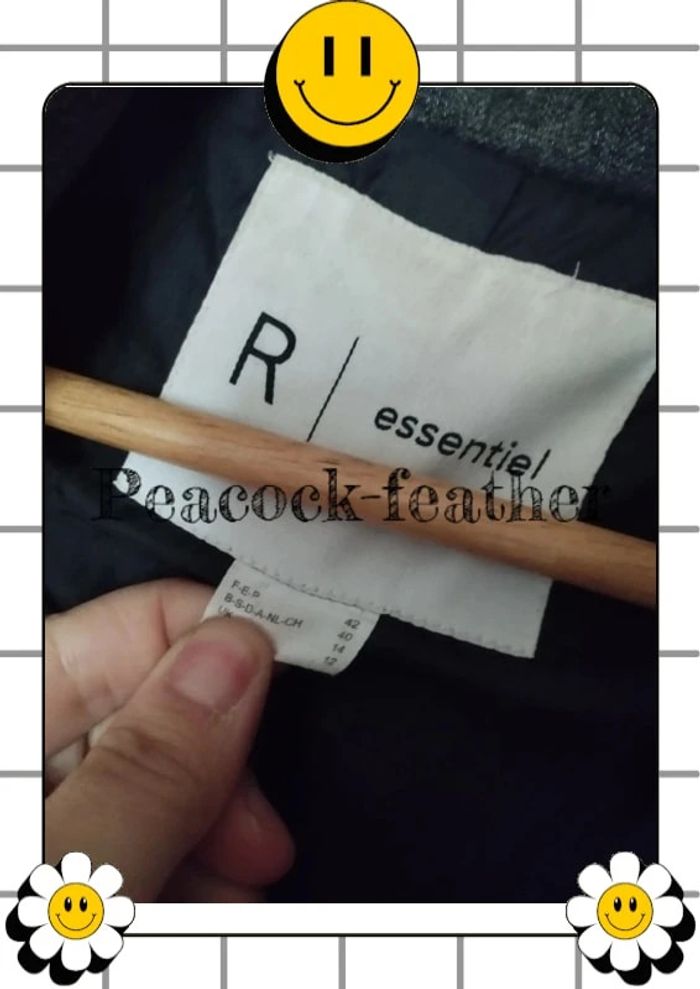 Doudoune grise la redoute 42 - photo numéro 4