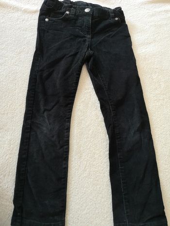 Pantalon velours noir