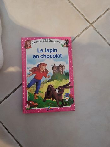 Livre cerf volant (le lapin au chocolat)