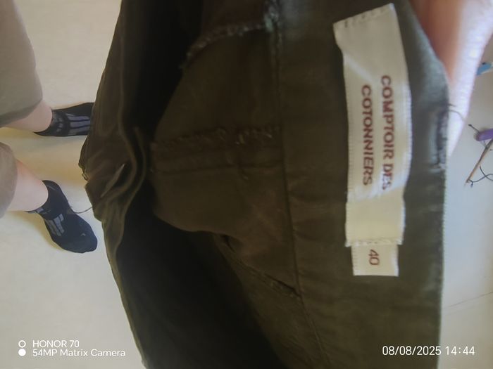 Pantalon bagguy  coton 7/8 - photo numéro 7