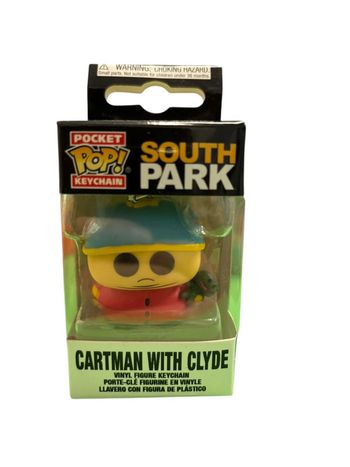 Figurine porte clés Funko Pop Keychain South Park Cartman with Clyde neuf
