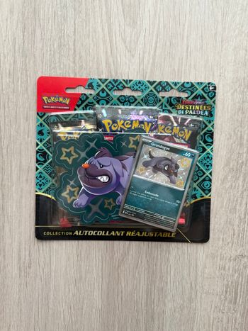 Tripack Pokémon ev4.5 Grondogue Destinées de Paldea 