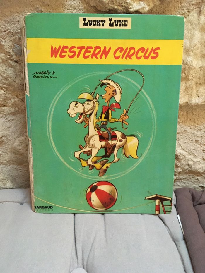 Bd Lucky Luke Western Circus
