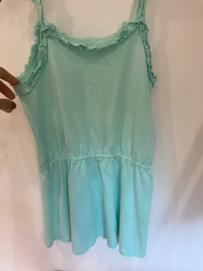 6 ans - Robe bain de soleil turquoise - photo numéro 2