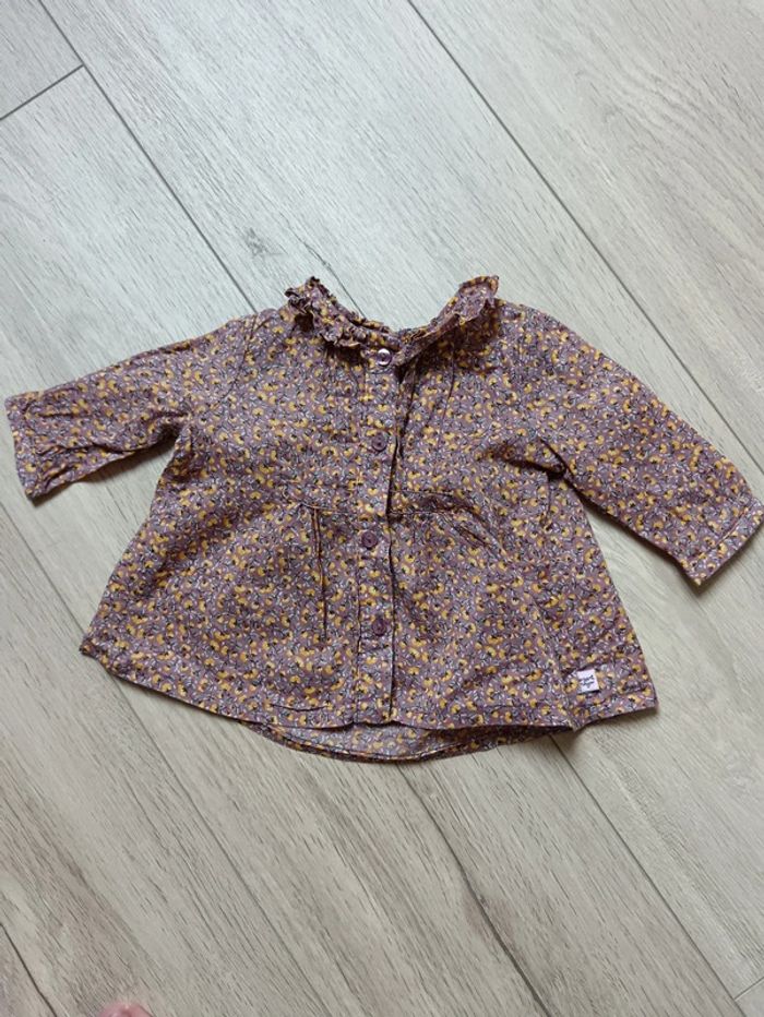 Blouse/chemise fleurie