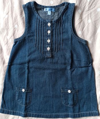 Robe en jean de la marque"Kitchoun", taille 9 mois , en excellent état