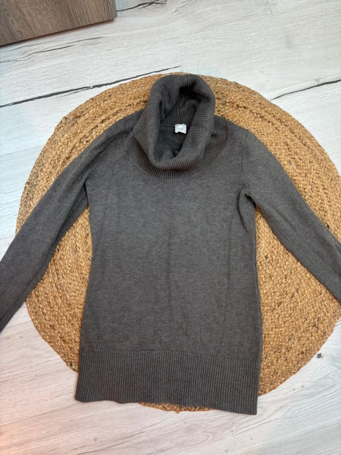 Pull marron - photo numéro 3