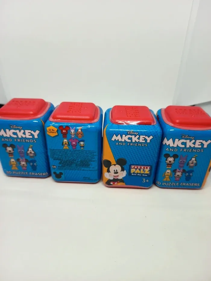 🧩 Lot de 4 Boîtes - Disney Mickey et ses Amis 🐭 - photo numéro 3