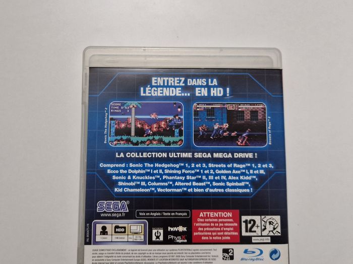 Jeu Ps3 Sega Megadrive Classics Collection - photo numéro 4