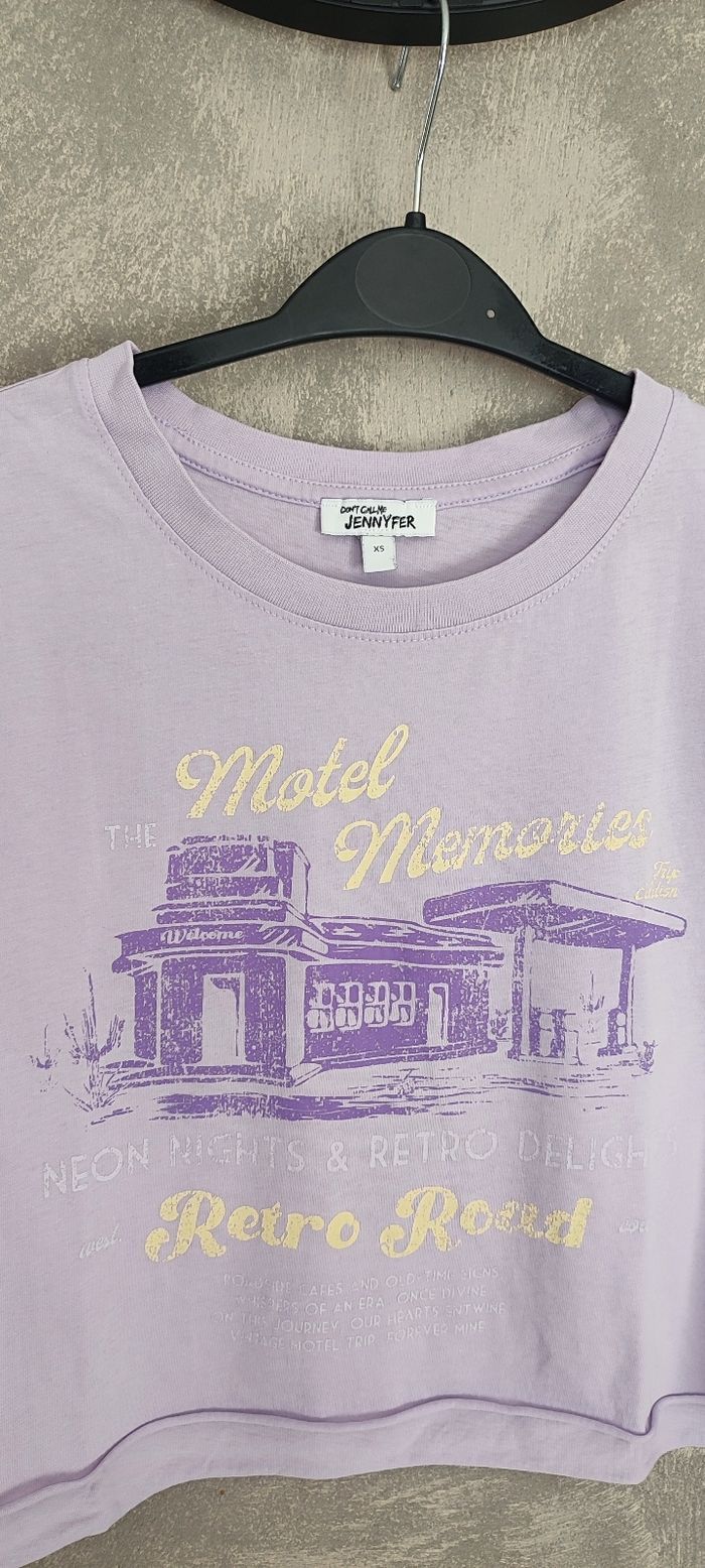 Tee-shirt cropped Jennyfer XS - photo numéro 2