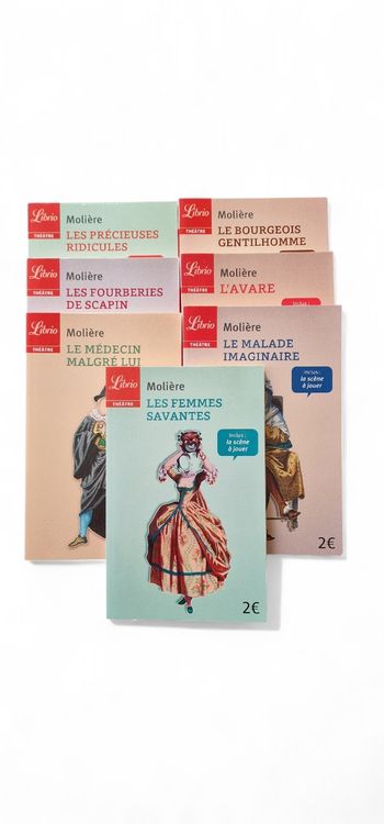 Lot de livre molière
