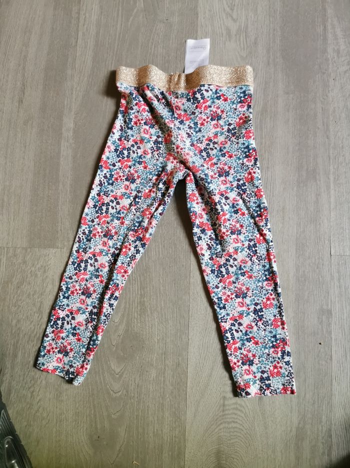 Legging fleuris sergent major 2 3 ans