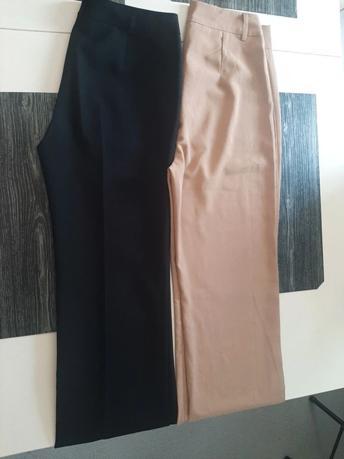 Lot de 2 pantalons large femme