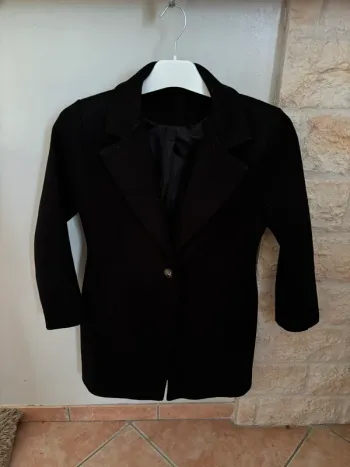 Manteau veste noire