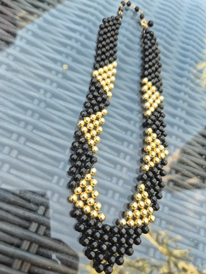 Collier Chic vintage en perles - photo numéro 5