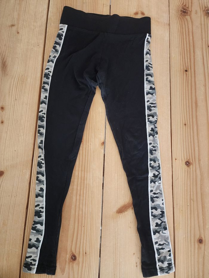 Leggings fille noir et militaire
