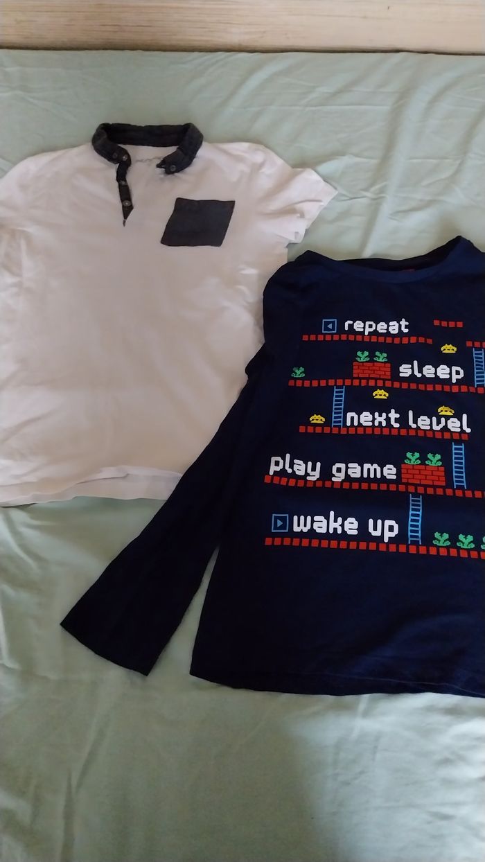 Lot 14 vêtements garçon 12 ans - photo numéro 8