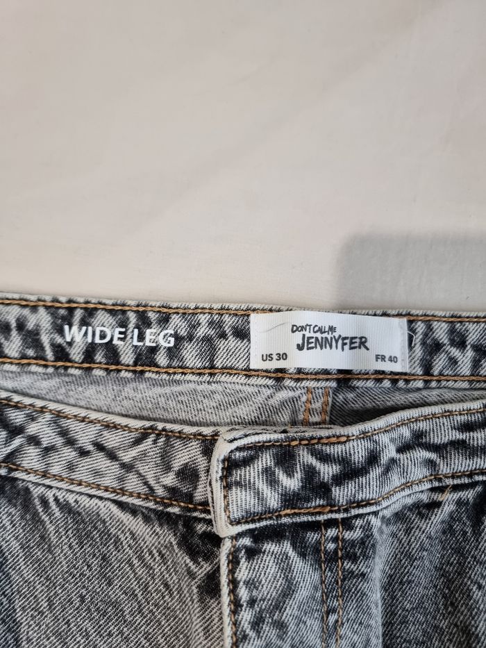 Jean wide leg Jennyfer pour petite - photo numéro 4
