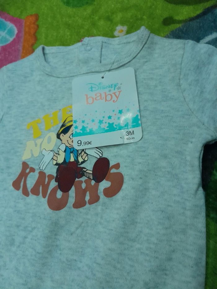 Pyjama neuf disney 3 mois 👦 - photo numéro 3