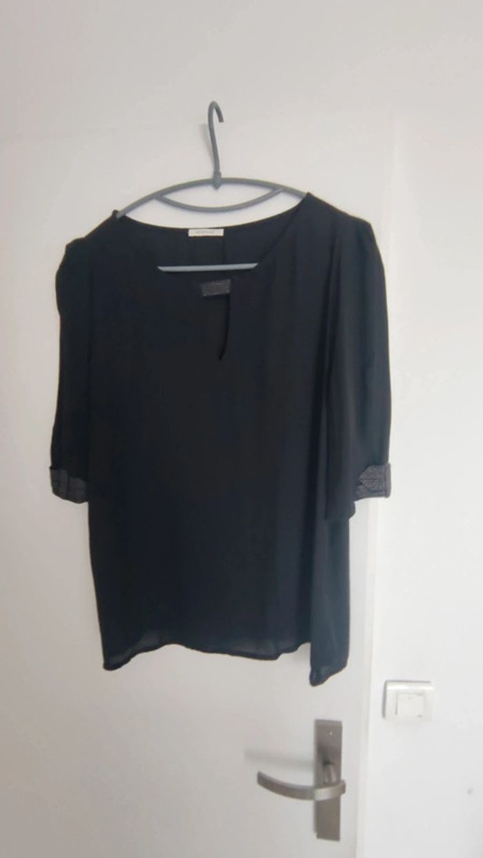 Blouse femme noir taille 42 Promod - photo numéro 16