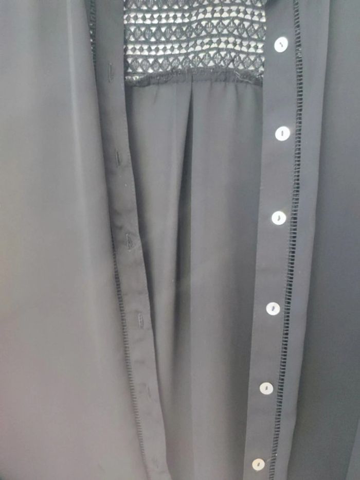 Chemise noire Mango - photo numéro 2