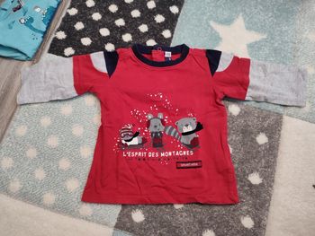 T-shirt manches longues 12 mois sergent major