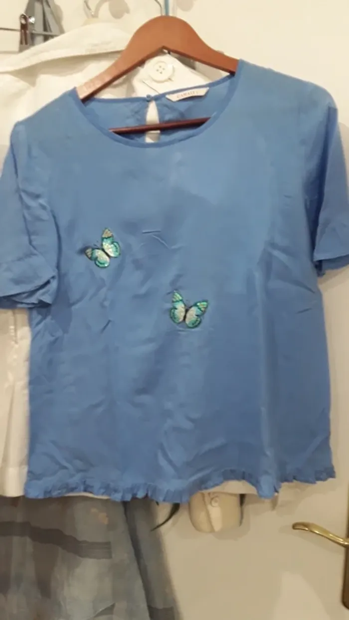 Chemise manches courtes, t 38