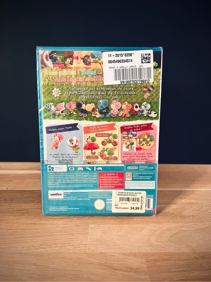 Yoshi’s Wooly World - Jeu Vidéo Nintendo Wii U Neuf - photo numéro 2