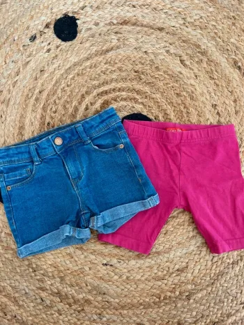 Lot de 2 short - 4 ans
