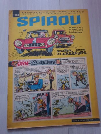Magnifique spirou ancien