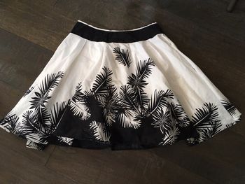 Jupe imprimé tropicale