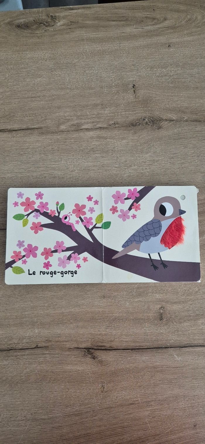 Livre imagier sonore à toucher : Mon jardin - photo numéro 2