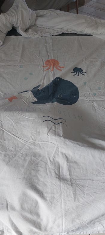 Housse de couette  lit bebe