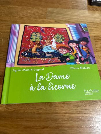 Livre enfant McDonald’s la dame à la licorne neuf