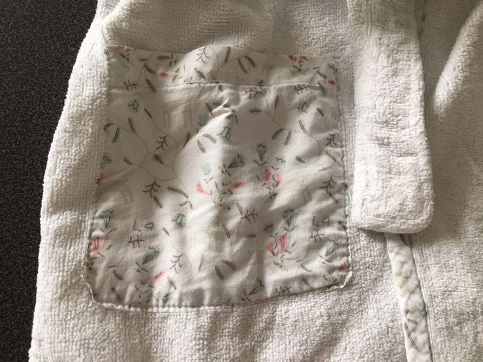 Peignoir bleu ciel Bout’chou taille 24/36 mois - photo numéro 2