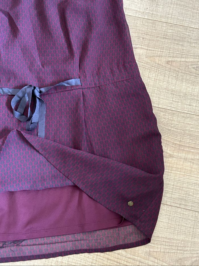 Robe bordeaux à manches courtes Bonobp taille S TBE - photo numéro 9