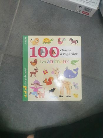 Livre bébé image des animaux