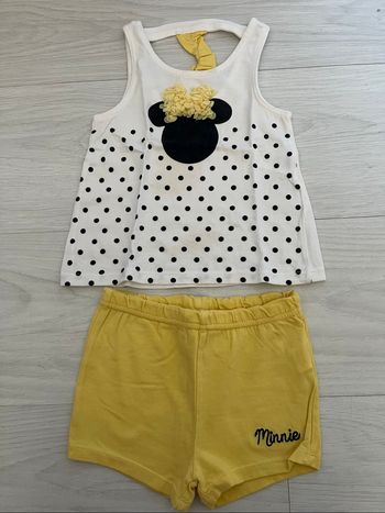 Ensemble short débardeur Minnie 18mois