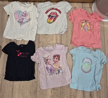 Lots tee-shirts 4 ans