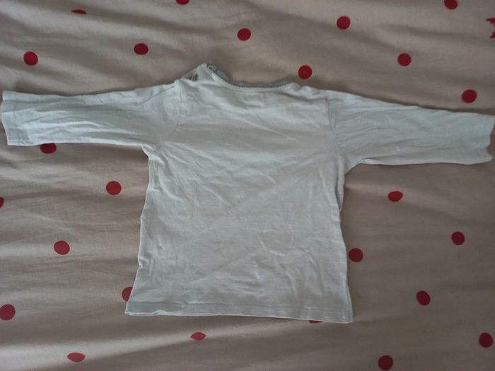 Tee-shirt manches longues Kiabi 18 mois - photo numéro 2