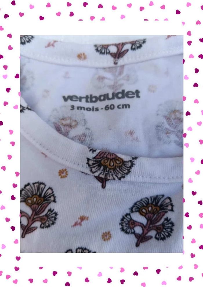Blouse 3 mois Vertbaudet - photo numéro 2