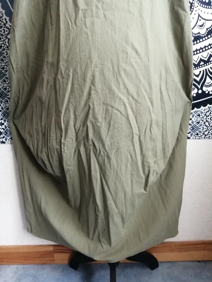 Robe longue kaki coupe "boule" sur le bas / shein / (44-0XL) - photo numéro 5