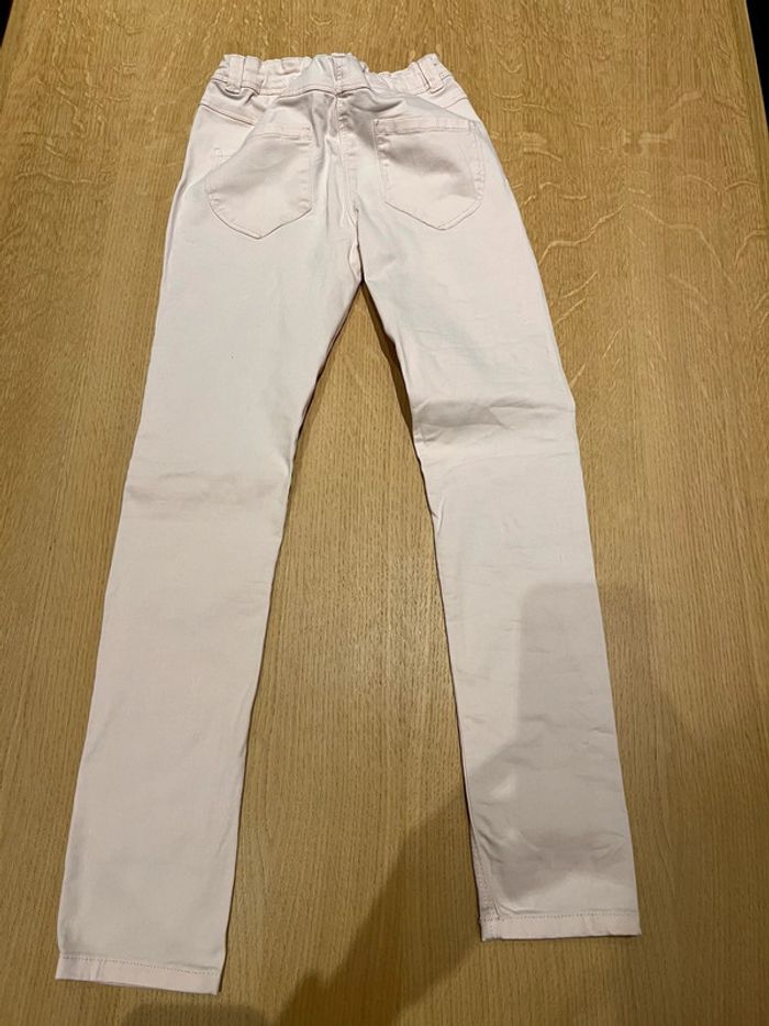 Jean rose pâle Kiabi taille 10 ans - photo numéro 2