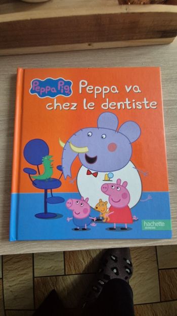 Livre " Peppa va chez le dentiste "