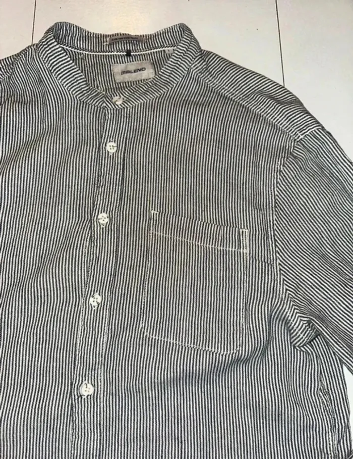 Chemise rayée homme TL Blend - photo numéro 3