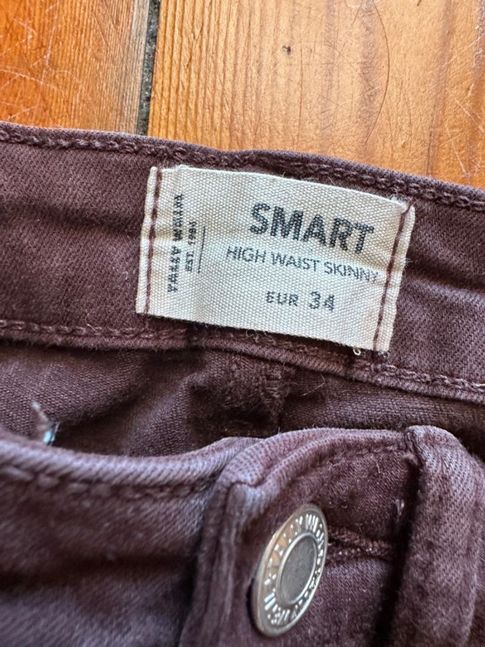 Pantalon skinny taille haute 34 Tally - photo numéro 2
