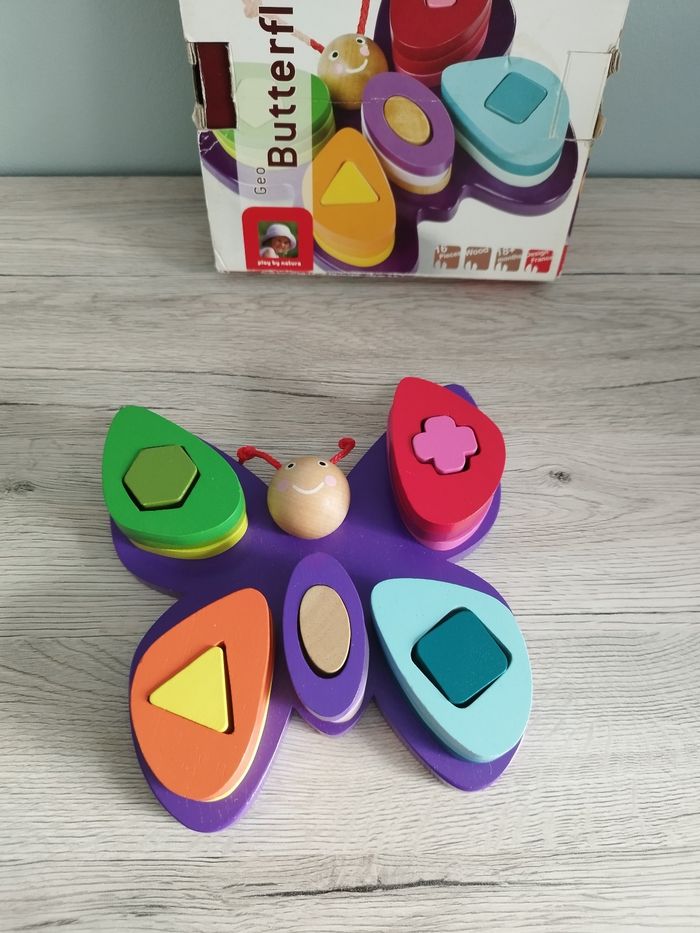 Puzzle en bois papillon - photo numéro 6