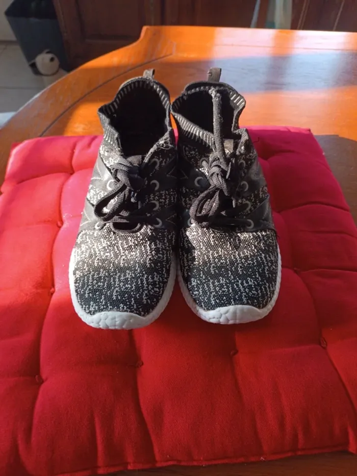 Sneakers chinés noirs 41 Ardene - photo numéro 2