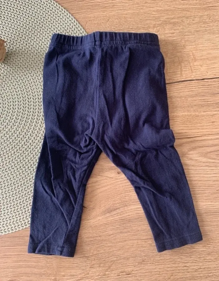 Lot de 5 leggings multimarques fille 12mois - photo numéro 15